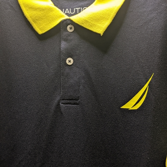 NWT Nautica Sport Blue Shirt - Picture 4 of 8